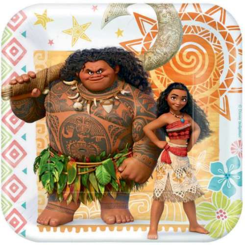 Moana Lunch Plates